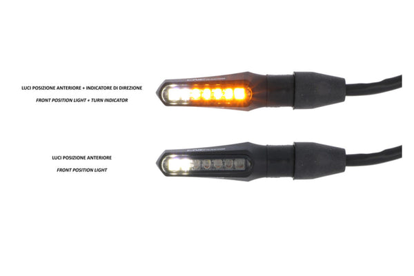 CNC RACING | Turn indicator Task + front position light Led