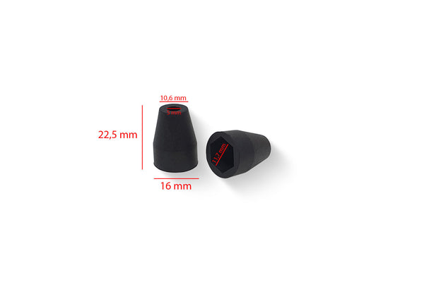 CNC RACING | Turn Indicators Cover Sleeves M8 - 2 pcs