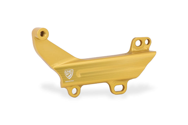 CNC RACING | Brake lines cover with fluid tank bracket Ducati