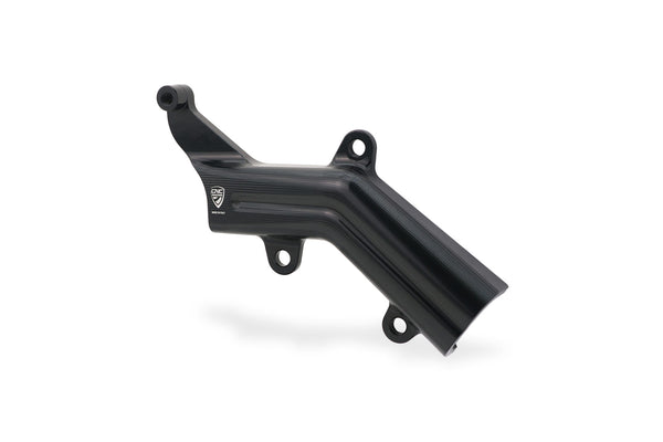 CNC RACING | Brake lines cover with fluid tank bracket Ducati