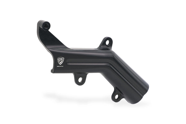 CNC RACING | Brake lines cover with fluid tank bracket Ducati