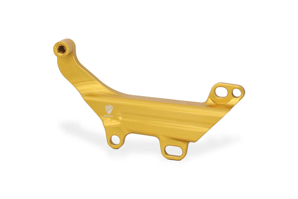 CNC RACING | Brake lines cover with fluid tank bracket Ducati