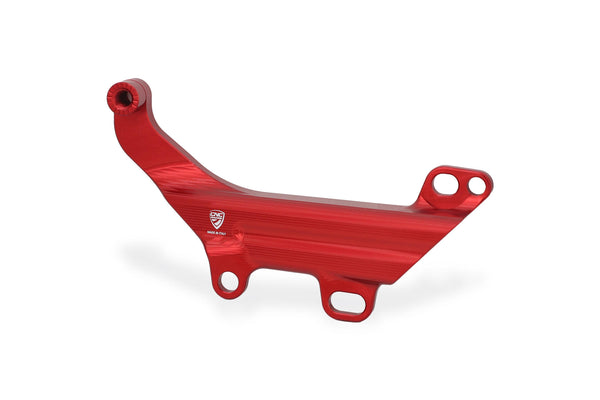 CNC RACING | Brake lines cover with fluid tank bracket Ducati