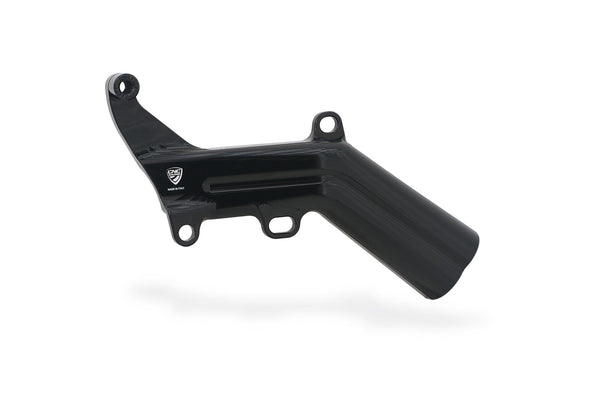 CNC RACING | Brake lines cover with fluid tank bracket Ducati