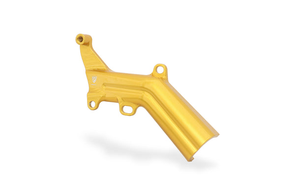 CNC RACING | Brake lines cover with fluid tank bracket Ducati