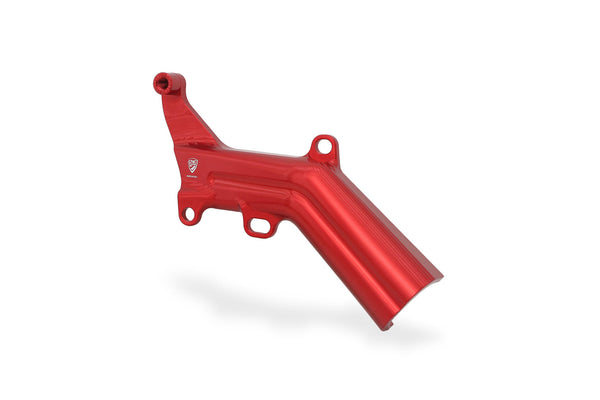 CNC RACING | Brake lines cover with fluid tank bracket Ducati