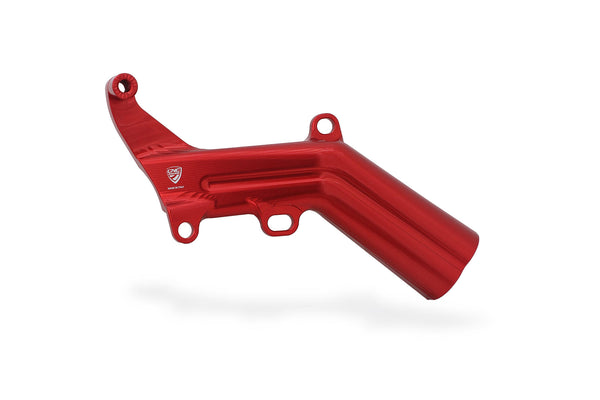 CNC RACING | Brake lines cover with fluid tank bracket Ducati