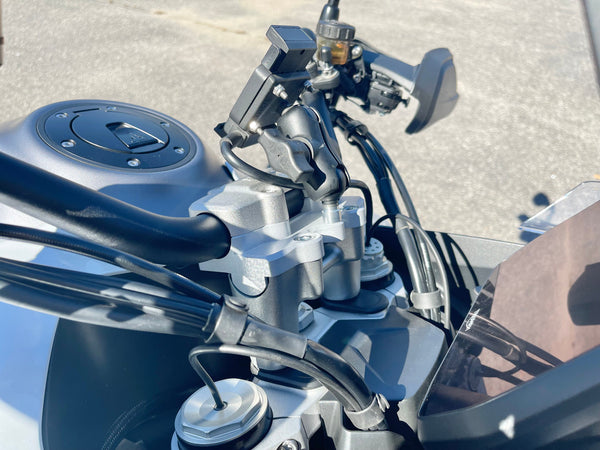 HeliBars Triumph Tiger 1200 GT-Pro Rally Pro Tour Performance handlebar riser 2023