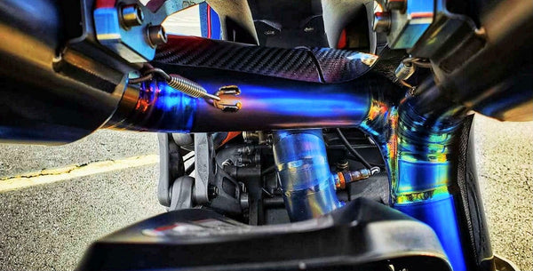 Ducati Panigale 1199, 1199S, 1299, 1299S, 1299 SP & R Titanium High Mount Exhaust System