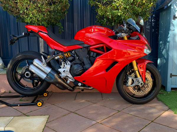 Ducati Supersport 939 Vandemon Side Mount Titanium Exhaust System 2017-2020