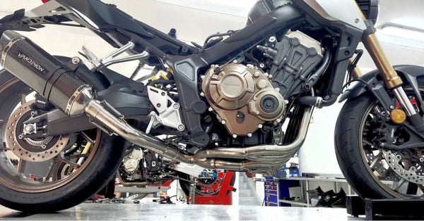 Honda CB650F, CBR650F, CB650R, CBR650R Titanium Exhaust System 2014-2026