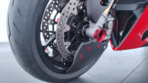 CNC RACING | GP Ducts EVO – Matt Carbon Brake Cooling System – Ducati Panigale V2 and Streetfighter V2 MY2025