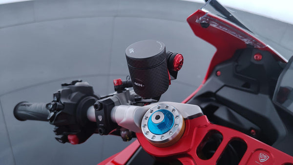 CNC RACING | Fluid reservoir rear brake and clutch 12 ml - carbon