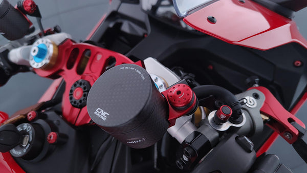 CNC RACING | Fluid reservoir front brake 25 ml - carbon