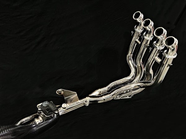 Kawasaki H2 SE SX Vandemon Bimodal Stealth Titanium Exhaust System 2018-2026