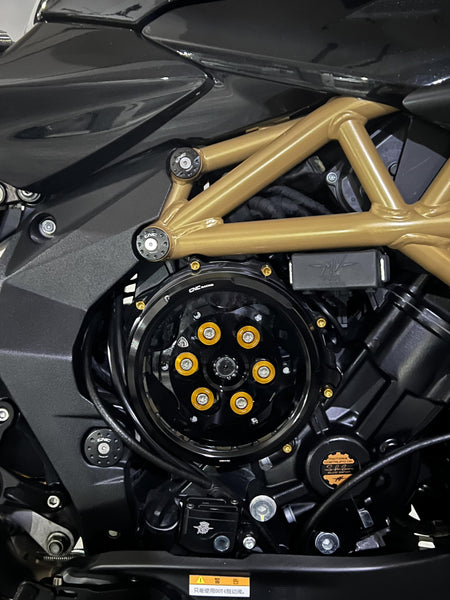 CNC RACING | Clear clutch cover MV Agusta- hydraulic control