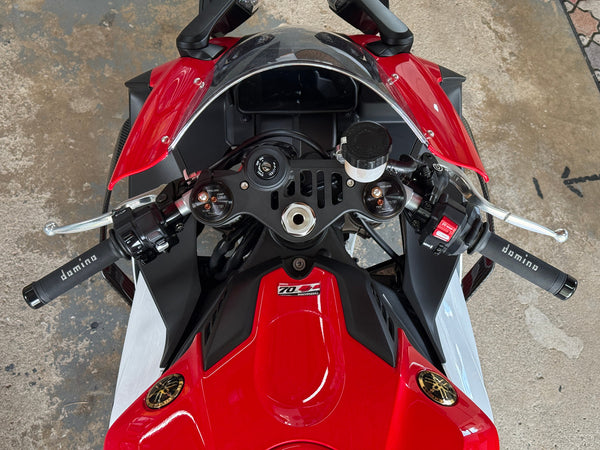 HeliBars Yamaha YZF R1 1998-2003, 2015-2026 TracStar handlebar risers