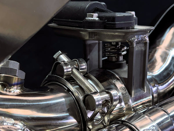 Kawasaki H2 SE SX Vandemon Bimodal Stealth Titanium Exhaust System 2018-2026