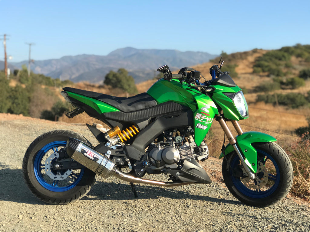 Z125 PRO 17-26 R77S Full Exhaust / Stainless Muffler