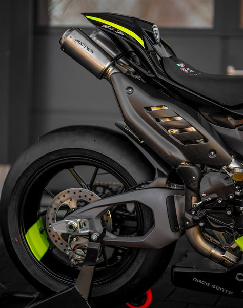 Ducati Panigale V4, V4S & V4R Vandemon High Mount Race Exhaust System 2025-2026