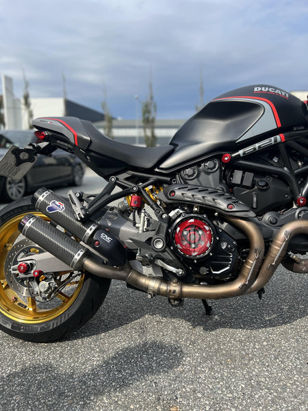 CNC RACING | Hydraulic clutch control conversion kit for clear clutch cover - Ducati Monster 821