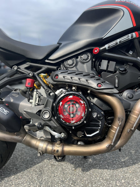 CNC RACING | Hydraulic clutch control conversion kit for clear clutch cover - Ducati Monster 821
