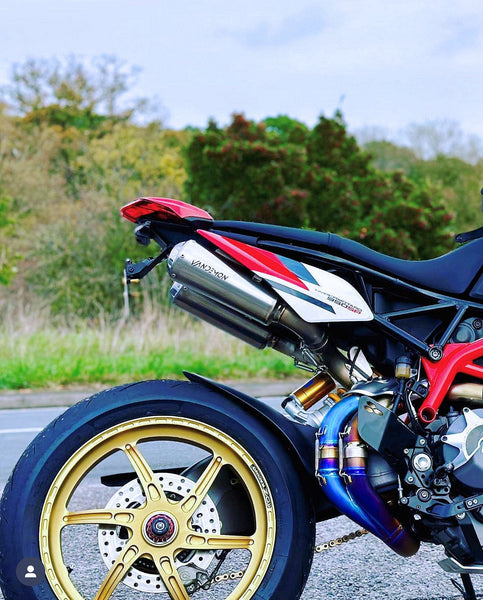 Ducati Hypermotard 950 & 950SP Full Titanium Exhaust System 2019-2025