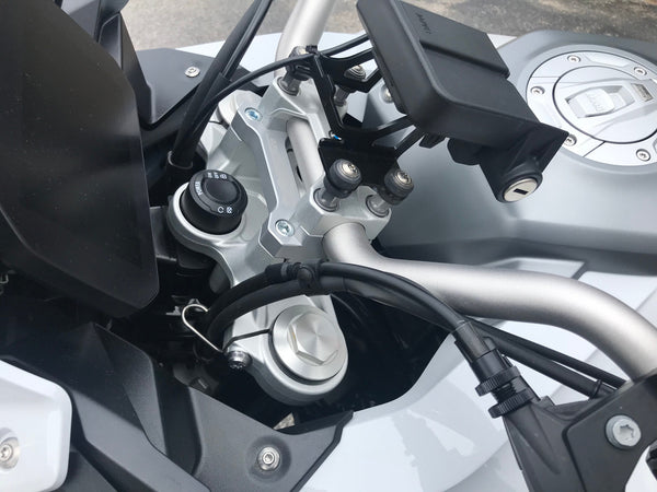 HeliBars BMW F850GS-GSA F900XR-R Tour Performance handlebar riser