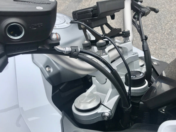 HeliBars BMW F850GS-GSA F900XR-R Tour Performance handlebar riser