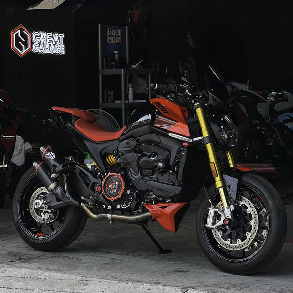 CNC RACING | Clear cover oil bath clutch Ducati - Pramac Racing Limited Edition