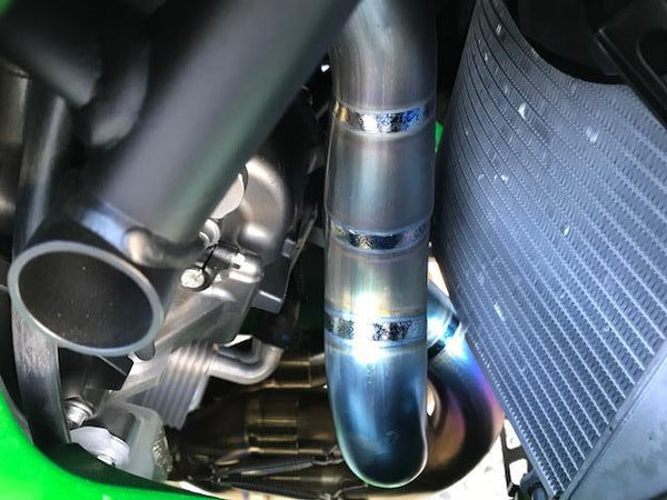 Kawasaki H2 SE SX Vandemon Titanium Exhaust System 2018-26
