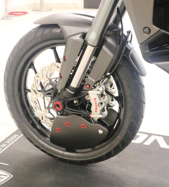CNC RACING | GP Ducts EVO – Matte Carbon Brake Cooling System – Ducati Multistrada V4 MY2025