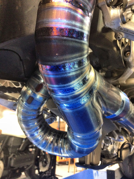 Ducati Panigale 1199, 1199S, 1299, 1299S, 1299 SP & R Titanium High Mount Exhaust System