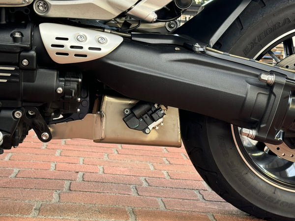 Triumph Rocket 3R & GT 2500 Titanium Bimodal Stealth Side Mount Titanium Slip-On 2019-2026