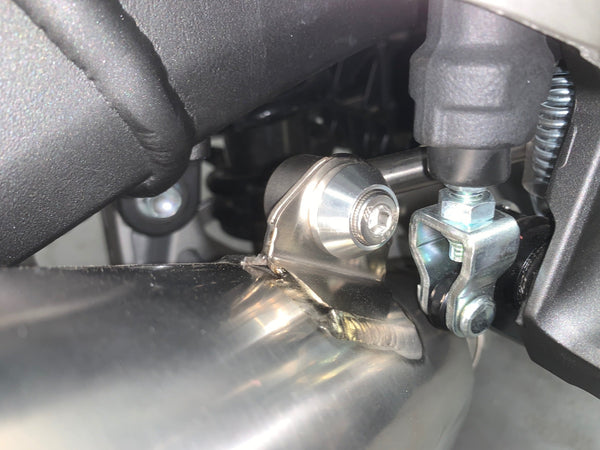 Kawasaki Ninja ZH2 Vandemon Brushed Titanium Exhaust System