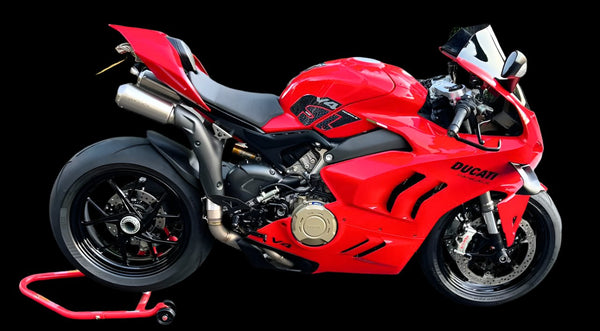 Ducati Panigale-Streetfighter V4,V4S,V4R & V4,V4SP High Mount Exhaust System 2018-24