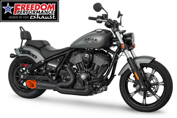 Freedom Performance INDIAN CHIEF/SPORT/BOBBER/SUPER/LIMITED/2026 VINTAGE 2-INTO-1 TURNOUT-SIDEDUMP 2021-PRESENT BUNDLE