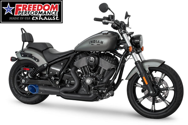 Freedom Performance INDIAN CHIEF/SPORT/BOBBER/SUPER/LIMITED/2026 VINTAGE 2-INTO-1 TURNOUT-SIDEDUMP 2021-PRESENT BUNDLE