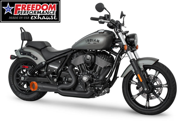 Freedom Performance INDIAN CHIEF/SPORT/BOBBER/SUPER/LIMITED/2026 VINTAGE 2-INTO-1 TURNOUT-SIDEDUMP 2021-PRESENT BUNDLE