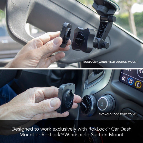 ROKFORM RokLock® Windshield Suction Mount