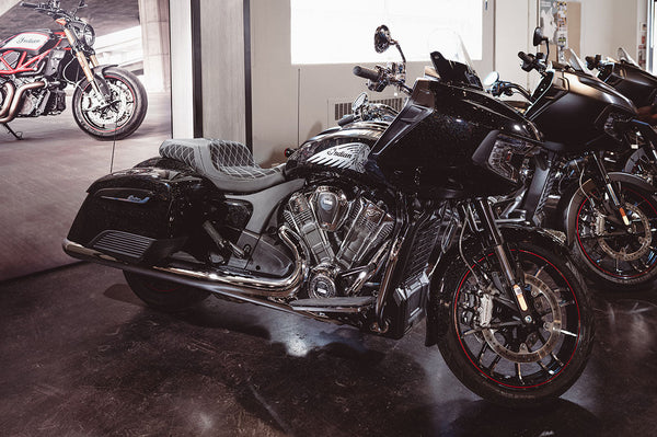 Indian | Challenger 20-26 | Diamond II | Rider Seat Cover