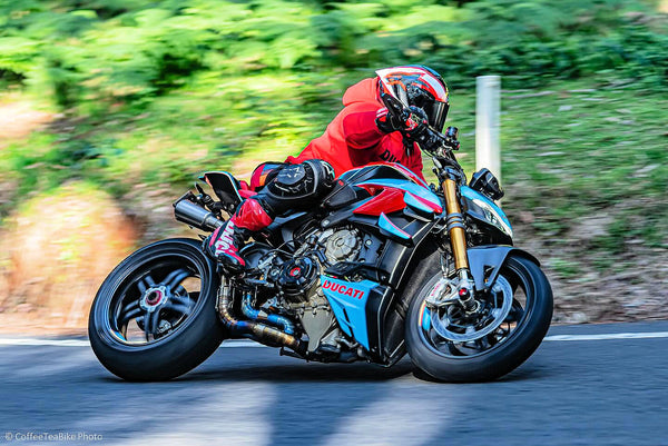 Ducati Panigale & Streetfighter V4 Titanium High Mount 3/4 Slip-On 2022-2024
