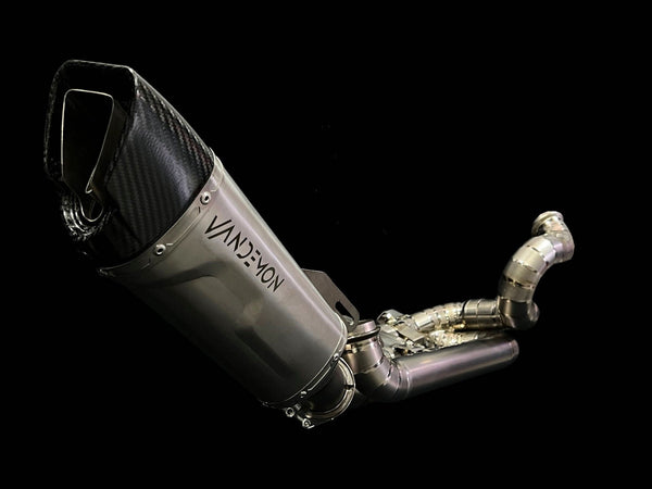 KTM Super Duke 1290/1390R/RR Vandemon Side Mount Titanium Exhaust System