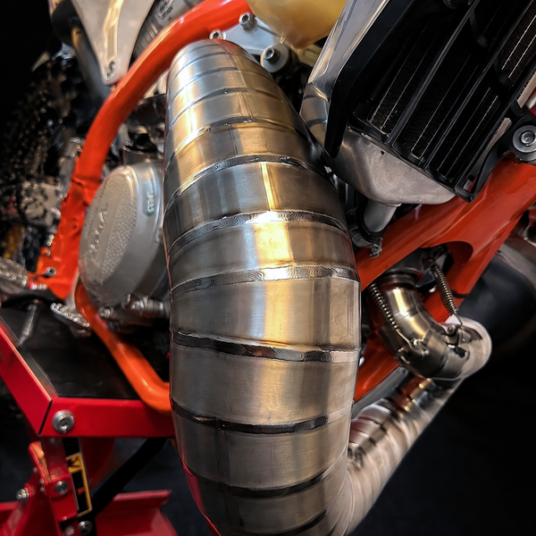 KTM300, HUSQVARNA 300 GAS GAS 300 TBI Titanium Expansion Chamber 2023-2027