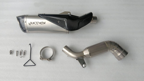 KTM RC 390 & 390 DUKE Gen 2 Titanium Exhaust System
