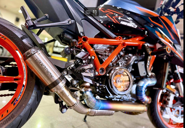 KTM Gen3 Super Duke 1290R / 1390R / RR Vandemon Titanium Headers