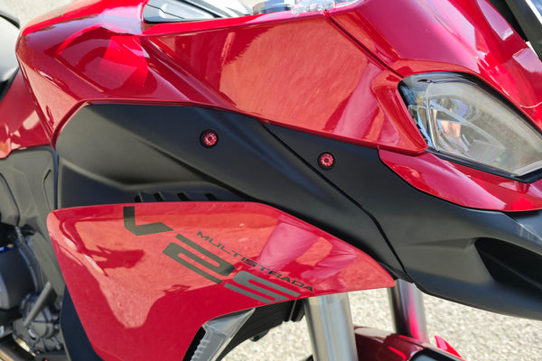 CNC RACING | Screw kit Air conveyor cover Ducati Multistrada V4 - Multistrada V2 MY2025