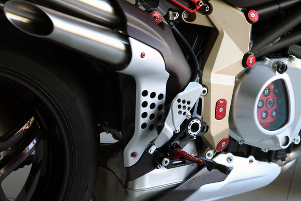 CNC RACING | Screw kit Exhaust silencers heat guard MV Agusta