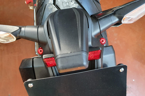 CNC RACING | Screw kit License plate holder MV Agusta