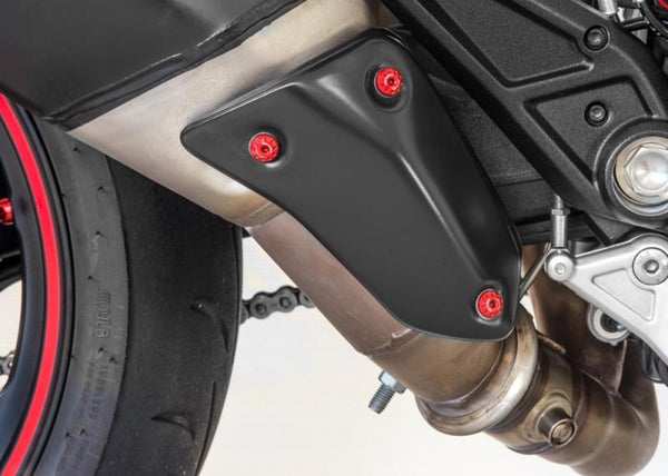 CNC RACING | Bolt kit Exhaust Silencer heat guard Ducati